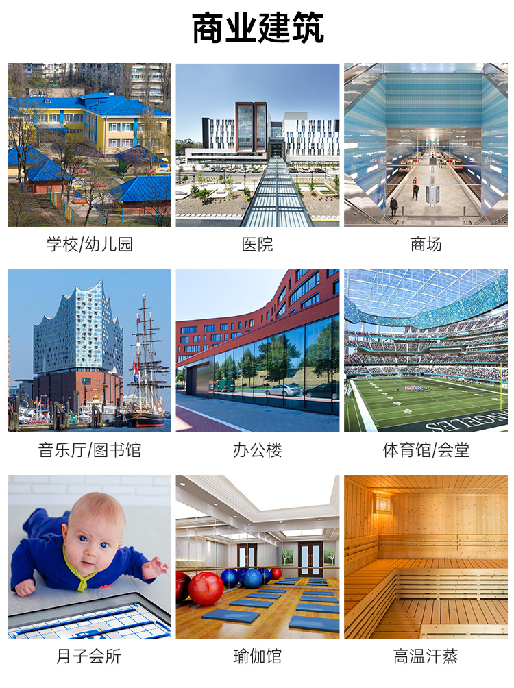 商業(yè)建筑電地暖采暖應(yīng)用